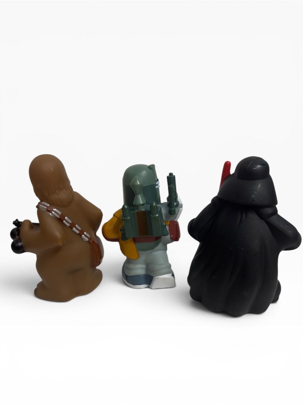 Disney Parks Star Wars Bath Toys Lot C-3PO Vader Yoda R2-D2 Boba Chewbacca - Picture 7 of 11